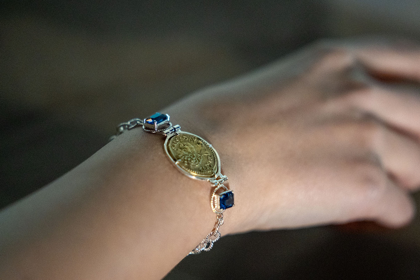 Bracciale Moneta Imperatore Ottaviano